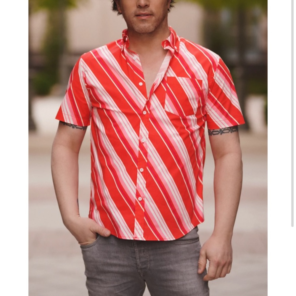 Dapper Days collection by Tatyana mens shirt XL